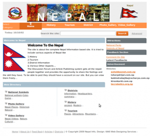 Online Nepal Information System