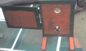 The Door with webcam that captures the number plate of the ALR